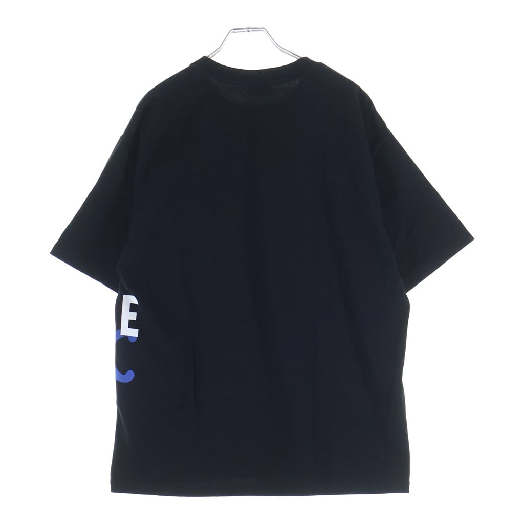 CELINE(セリーヌ) フロントプリントロゴTシャツ ブラック #L
