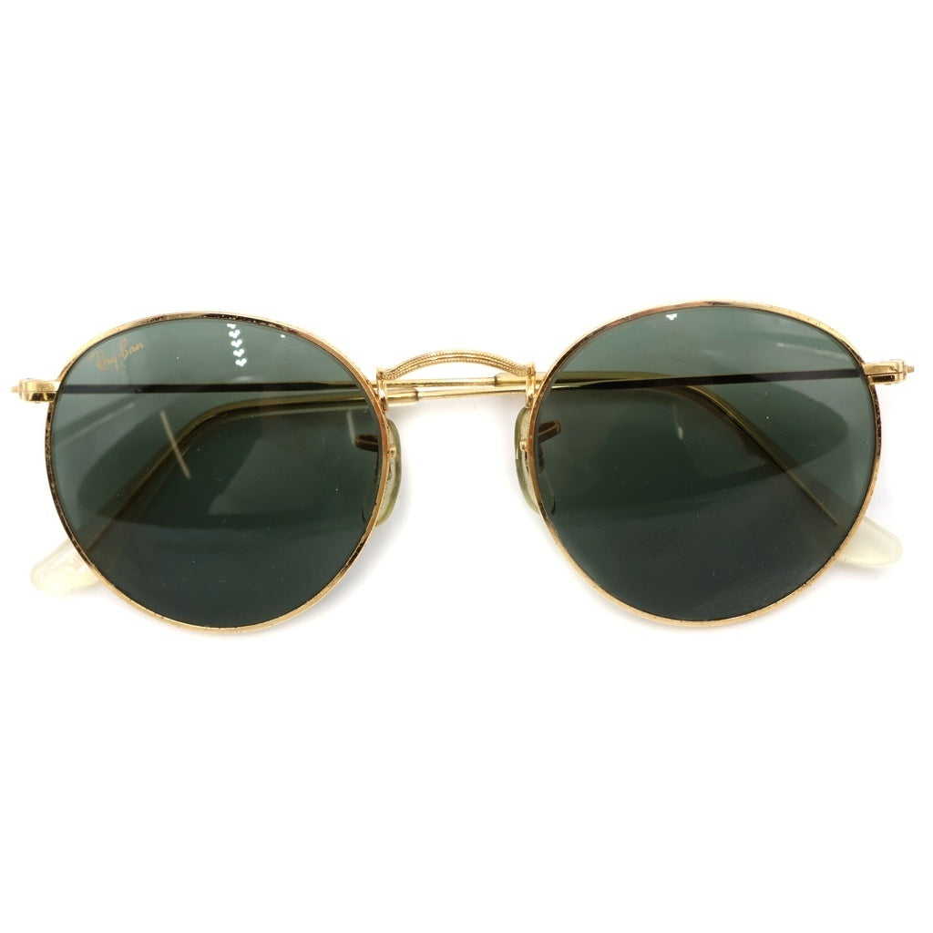 Ray Ban(レイバン) オールディーズコレクション ラウンドメタル サングラス メガネ W0603 ブラック/ゴールド W0603