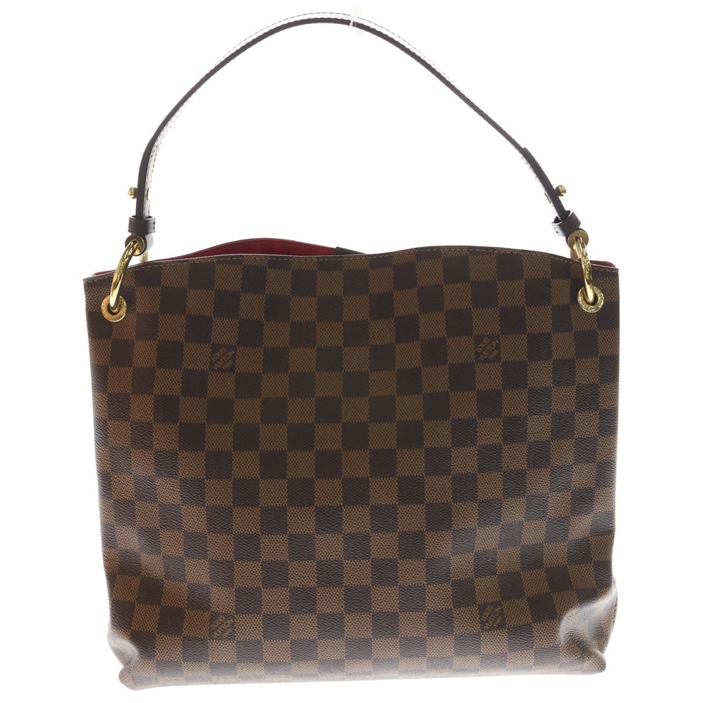 LOUIS VUITTON(ルイヴィトン) ダミエ グレースフルPM PVC レザー ショルダーバッグ ブラウン N44044 レディース