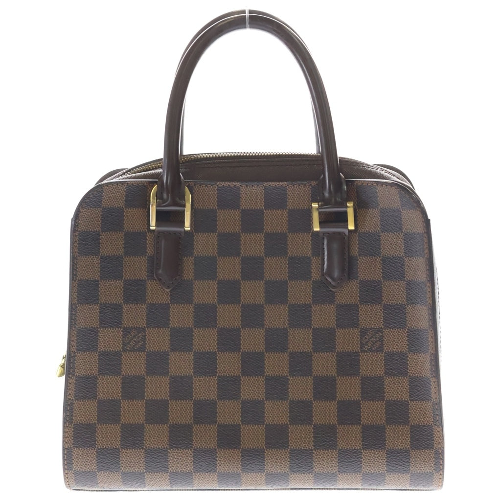 LOUIS VUITTON(ルイヴィトン) ダミエ トリアナ PVC レザー ハンドバッグ ブラウン N51155
