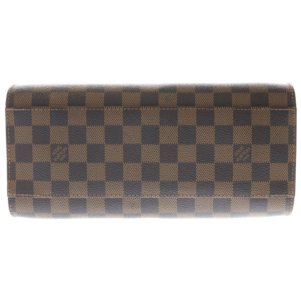 LOUIS VUITTON(ルイヴィトン) ダミエ トリアナ PVC レザー ハンドバッグ ブラウン N51155