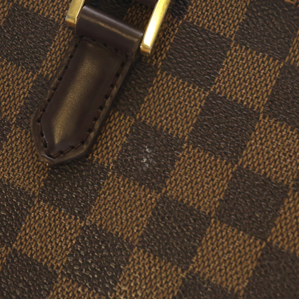 LOUIS VUITTON(ルイヴィトン) ダミエ トリアナ PVC レザー ハンドバッグ ブラウン N51155
