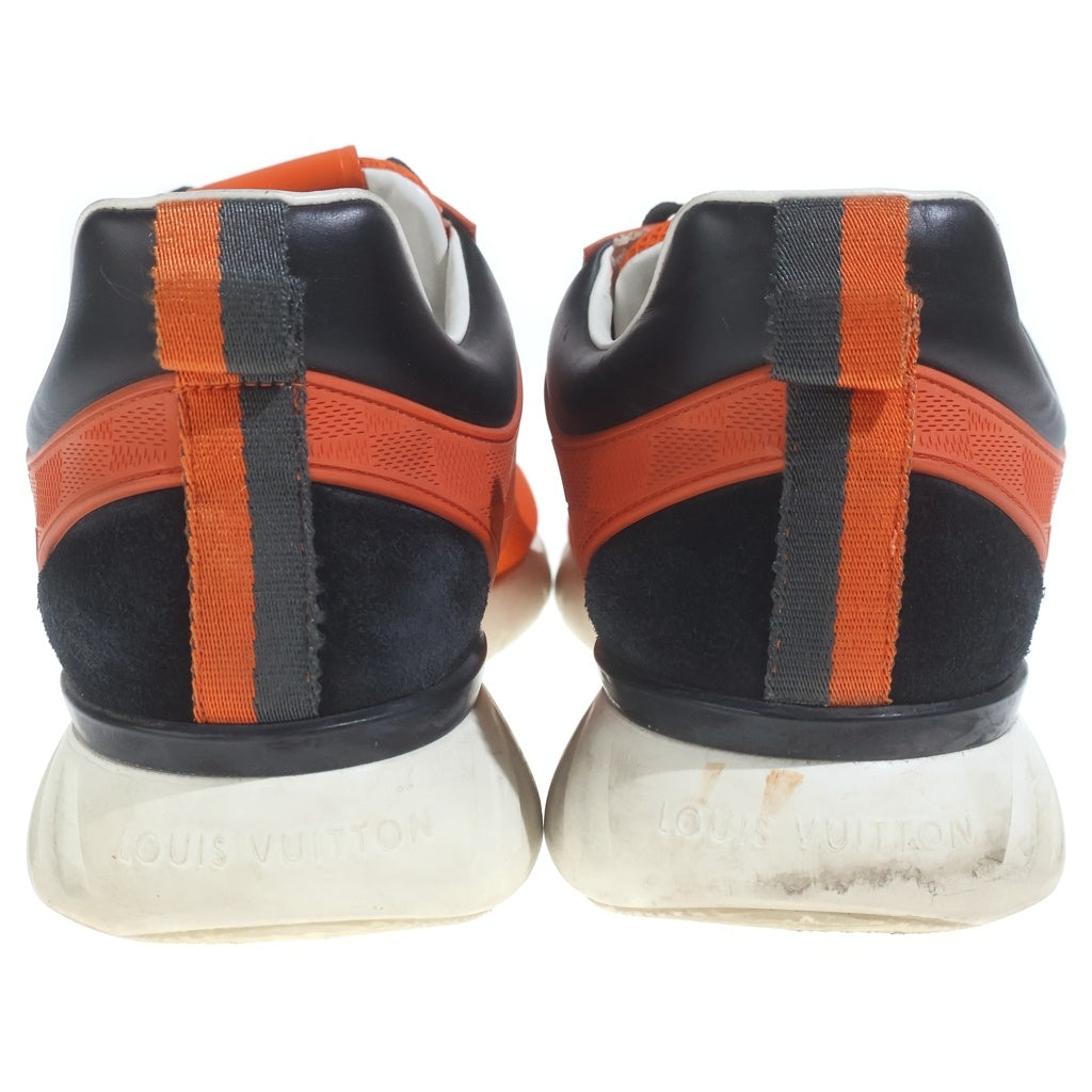 LOUIS VUITTON(ルイヴィトン) ダミエ ローカットスニーカー ランニング シューズ メッシュ オレンジ GO1116