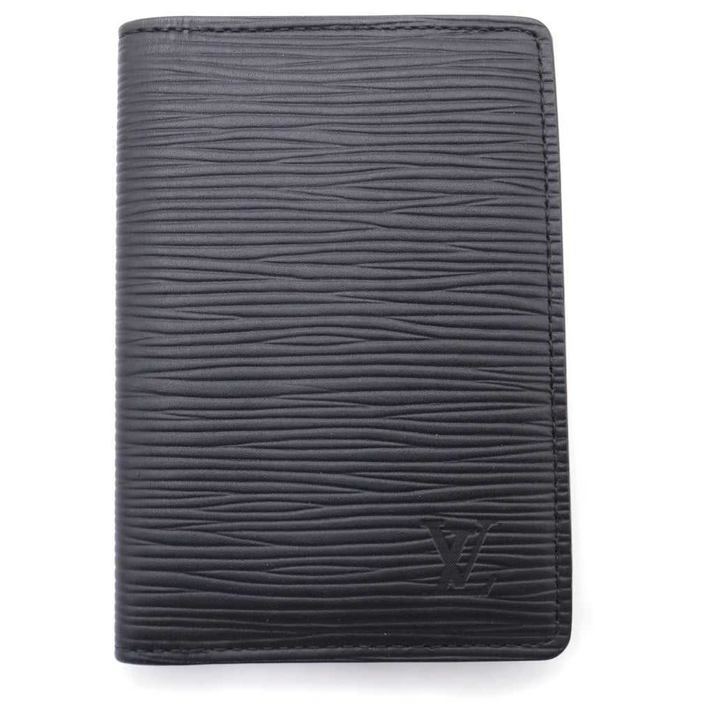 LOUIS VUITTON(ルイヴィトン) エピ オーガナイザー ドゥ ポッシュ パスケース カードケース ノワール レザー ブラック M60642 RFID
