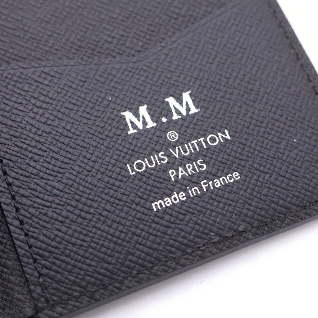 LOUIS VUITTON(ルイヴィトン) エピ オーガナイザー ドゥ ポッシュ パスケース カードケース ノワール レザー ブラック M60642 RFID