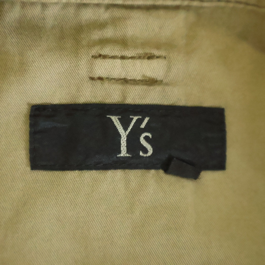 Y's(ワイズ) コットン レーヨン ロングスカート ベージュ YT-S12-013 レディース