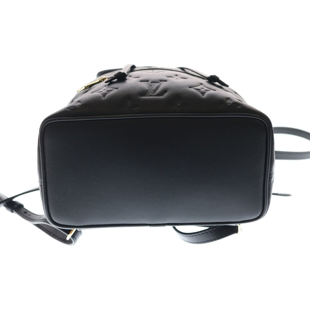 LOUIS VUITTON(ルイヴィトン) クッサン バックパック PM リュックサック バックパック ブラック レザー M13357 ゴールド金具 レディース