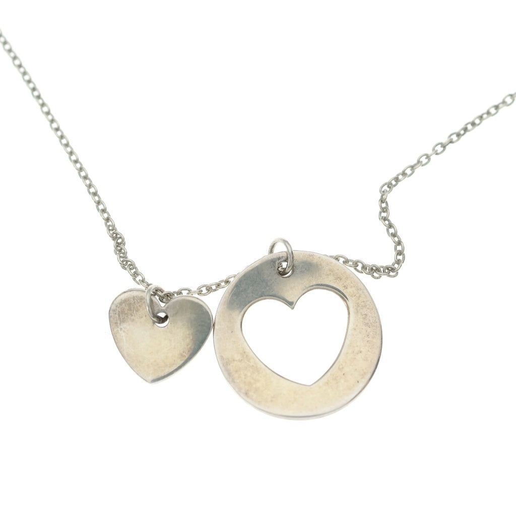 TIFFANY & Co.(ティファニー) ステンシル ハート ネックレス シルバー レディース