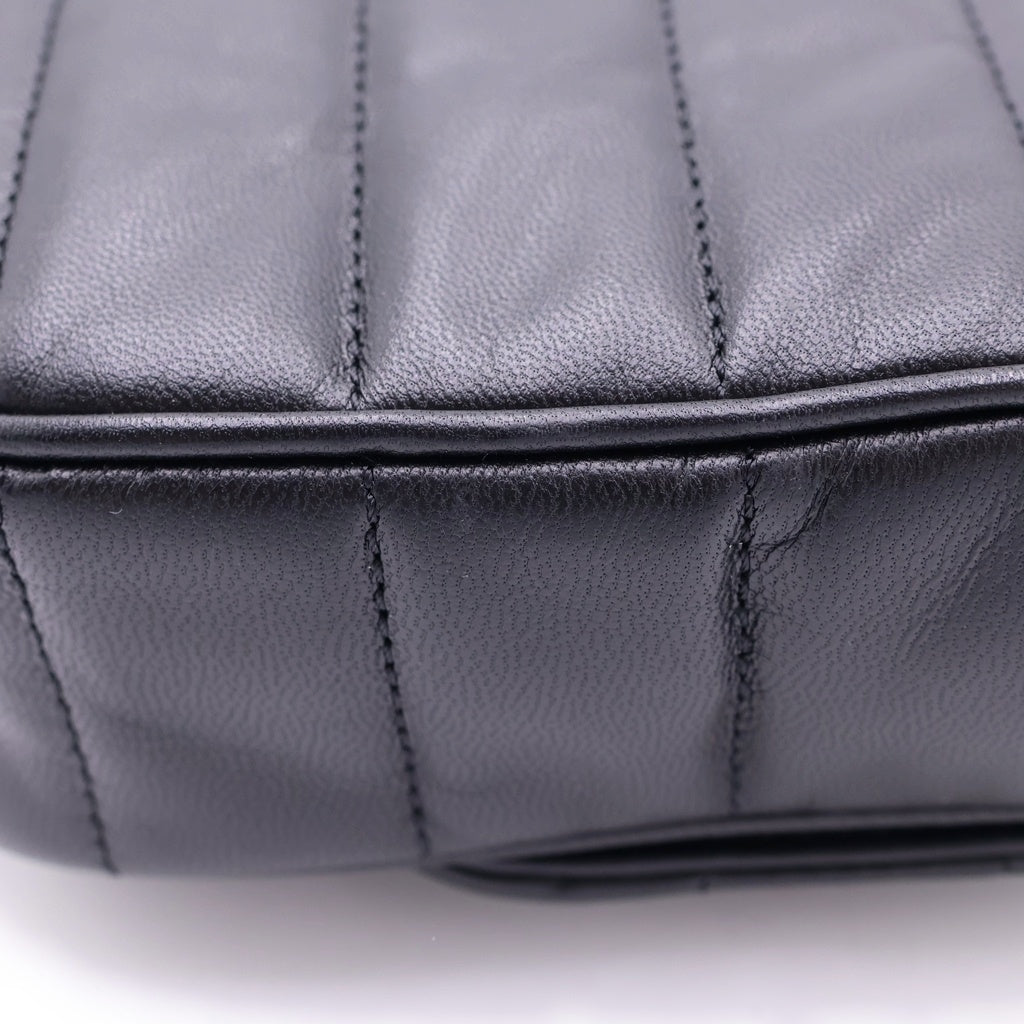 CELINE(セリーヌ) MATELASSE MONOCHROME マトラッセ モノクローム ショルダーバッグ キルティング ゴールド金具 ブラック 111273EYD レディース