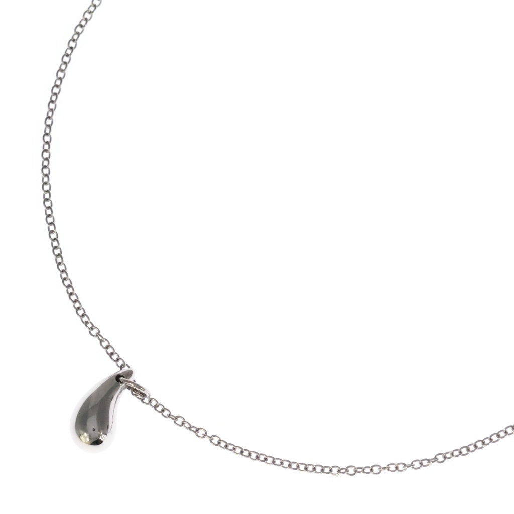 TIFFANY & Co.(ティファニー) エルサペレッティ ティアドロップ ネックレス Pt950 プラチナ ペンダント レディース