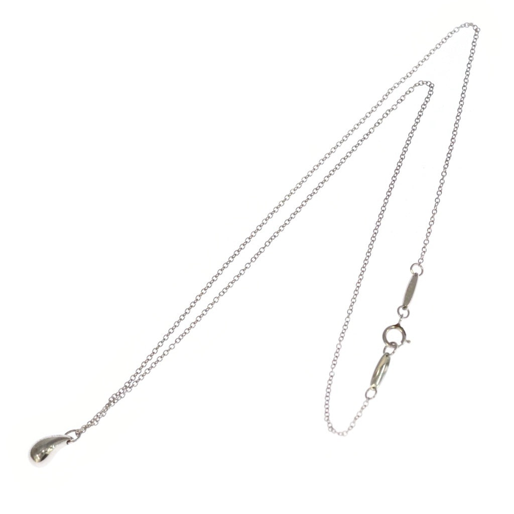TIFFANY & Co.(ティファニー) エルサペレッティ ティアドロップ ネックレス Pt950 プラチナ ペンダント レディース