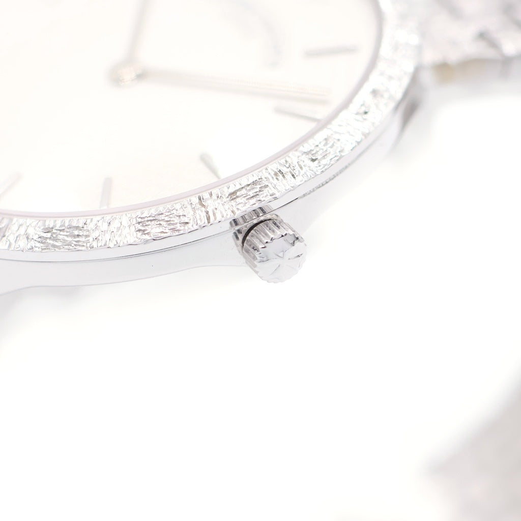 VACHERON CONSTANTIN(バシュロンコンスタンタン) メッシュドール 白文字盤 手巻き 腕時計 K18WG ホワイトゴールド 33093/206G レディース