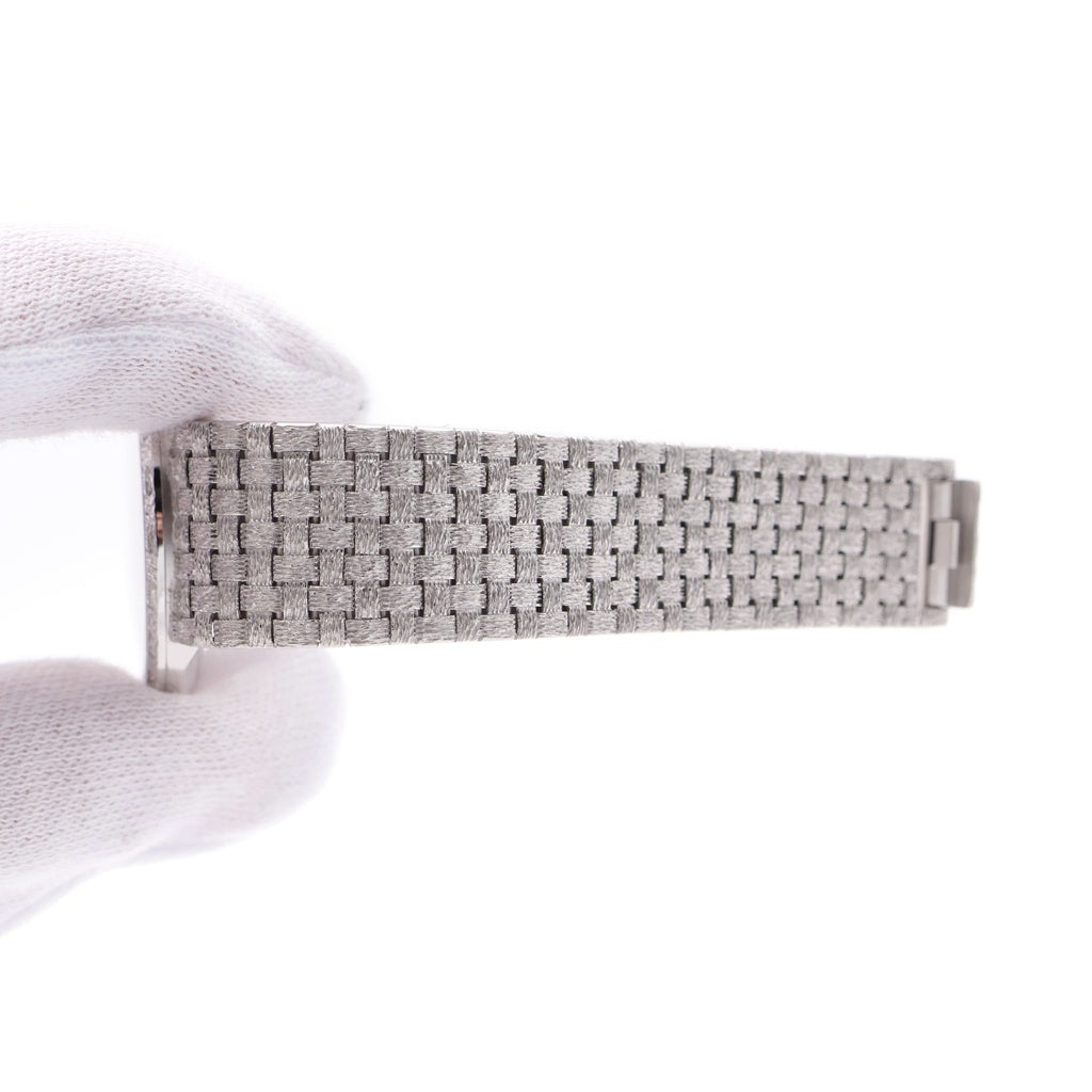 VACHERON CONSTANTIN(バシュロンコンスタンタン) メッシュドール 白文字盤 手巻き 腕時計 K18WG ホワイトゴールド 33093/206G レディース