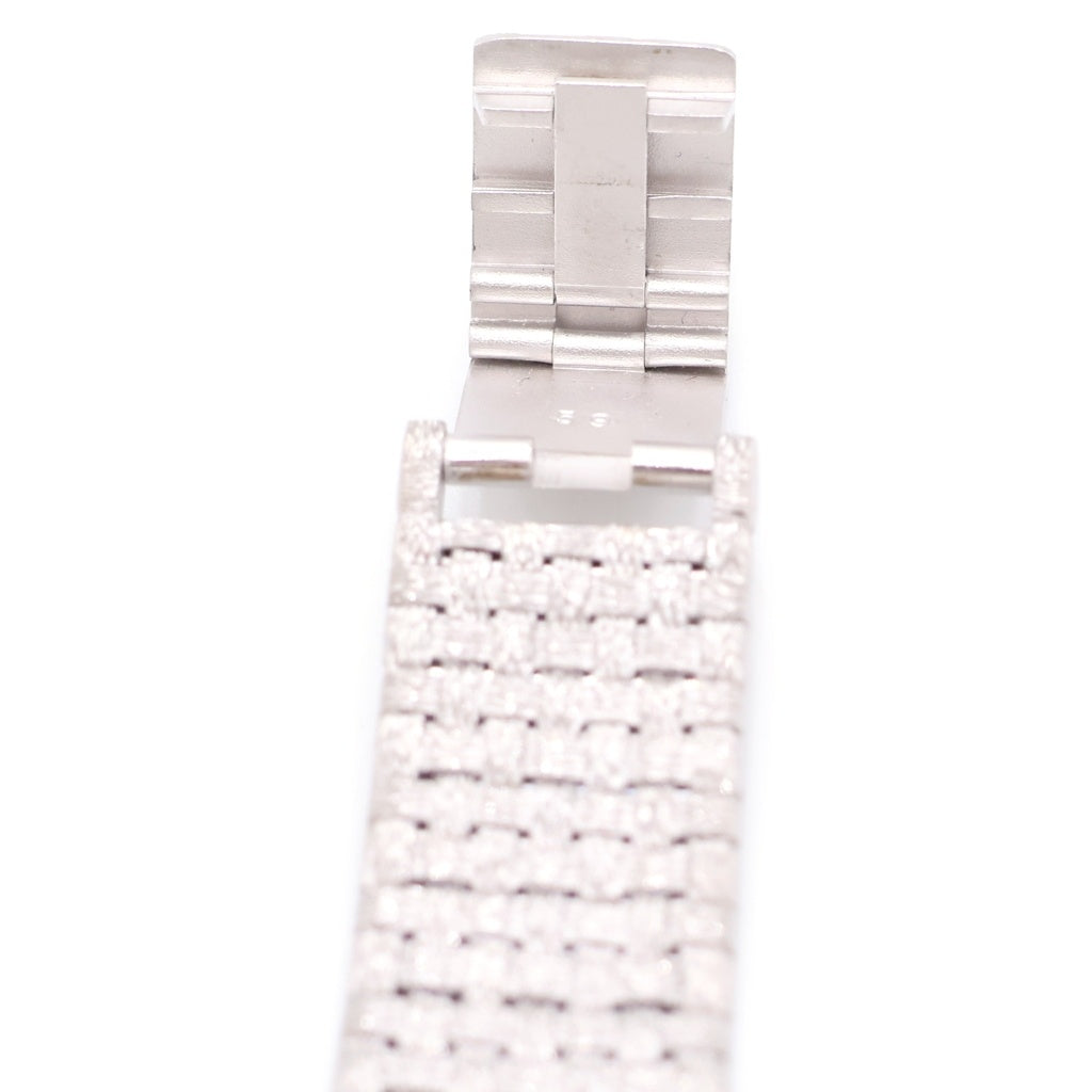 VACHERON CONSTANTIN(バシュロンコンスタンタン) メッシュドール 白文字盤 手巻き 腕時計 K18WG ホワイトゴールド 33093/206G レディース