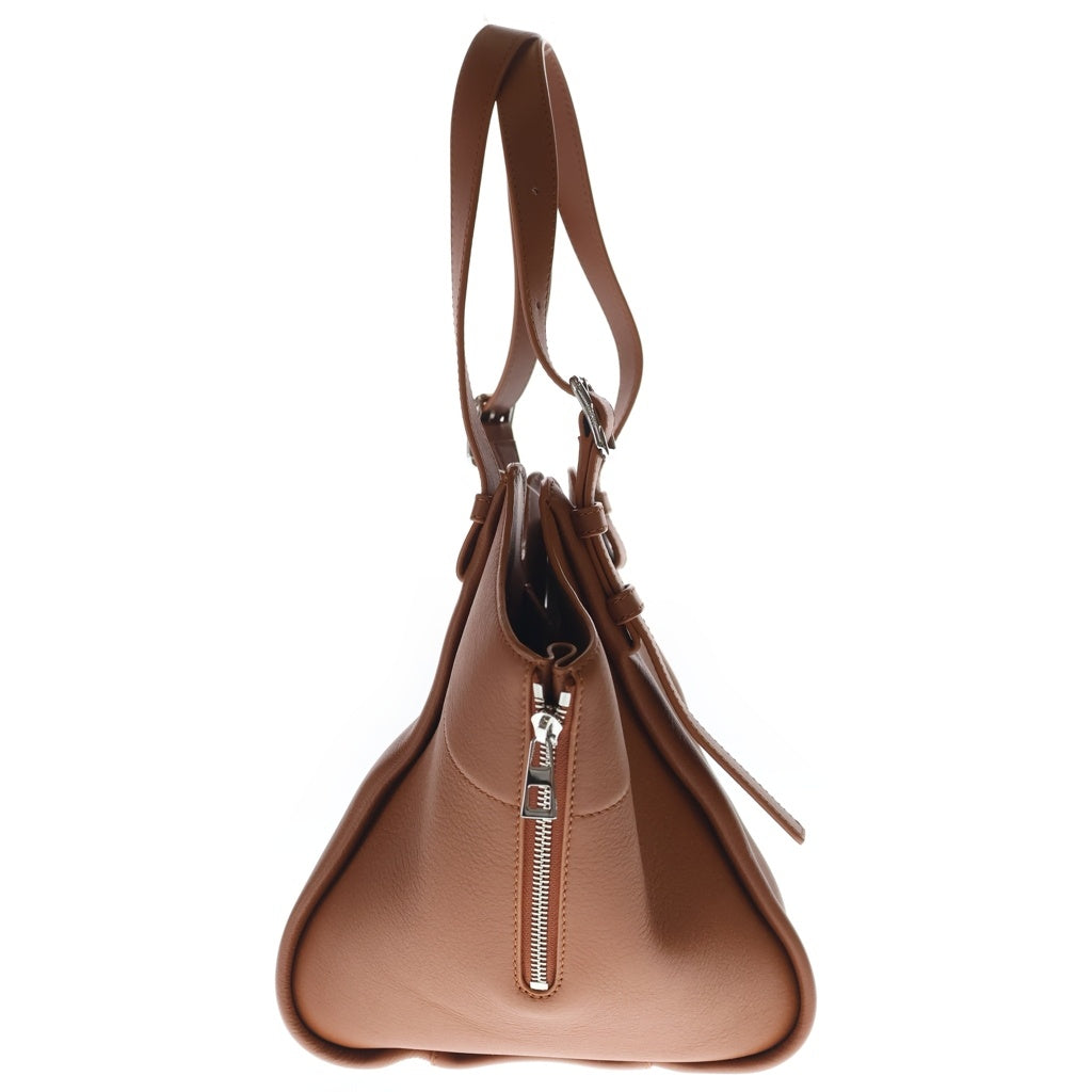 LOEWE(ロエベ) ハンモック フリップ クラシックカーフレザー 2WAY ハンドバッグ ショルダーバッグ A538HHBX07 ブラウン レディース