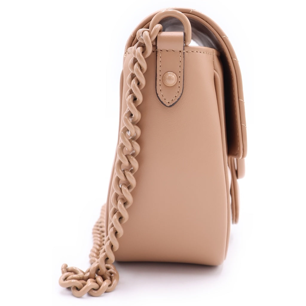 GUCCI(グッチ) GGマーモント キルティング レザー ショルダーバッグ ベージュ 739681 レディース