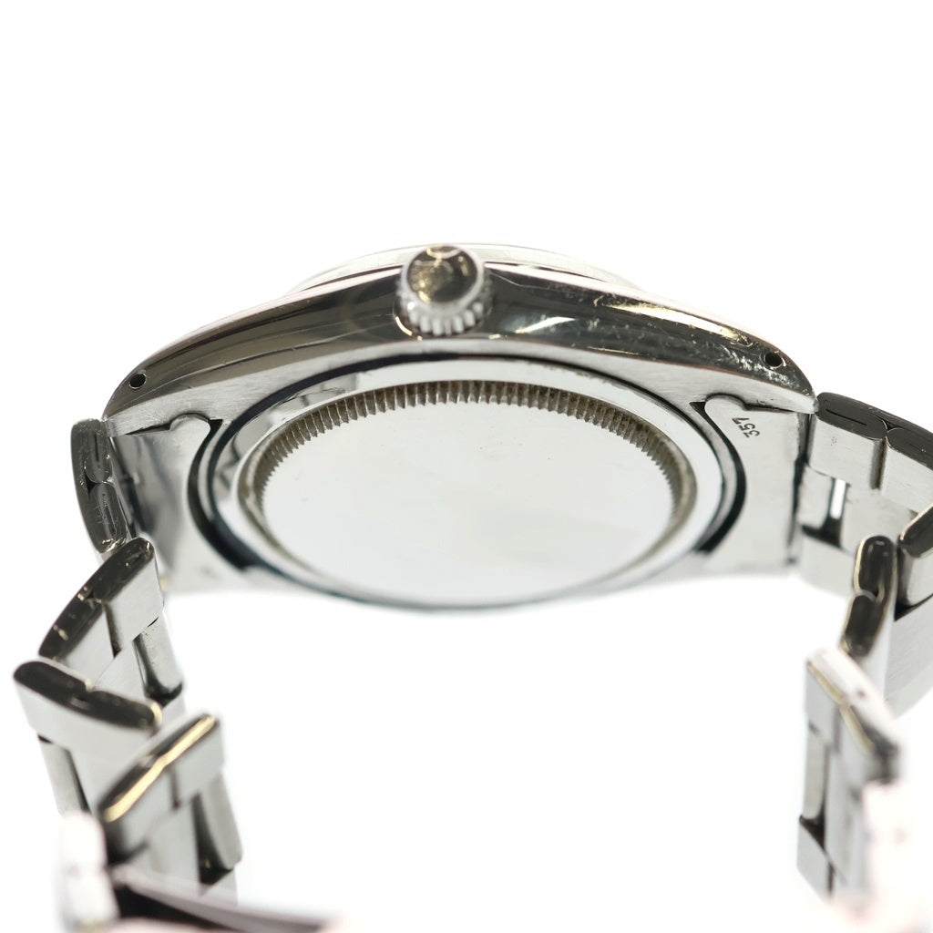 ROLEX(ロレックス) オイスターデイト プレシジョン SS/手巻き ステンレス 腕時計 6694 サーモンピンク文字盤