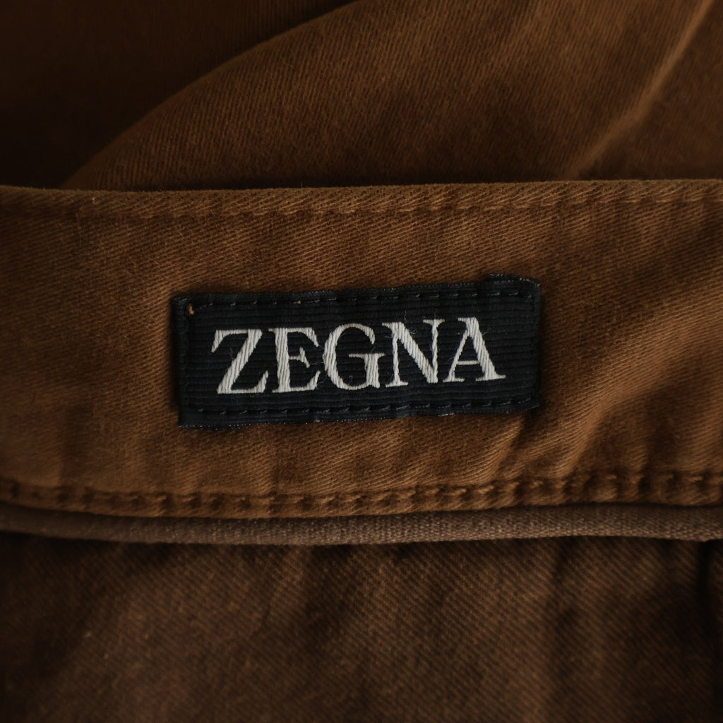 Ermenegildo Zegna(エルメネジルドゼニア) フルレングスパンツ SLIMFIT ブラウン #34 E8PZW