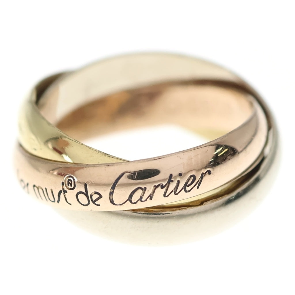 Cartier(カルティエ) トリニティリング 指輪 750YG/PG/WG イエローゴールド/ピンクゴールド/ホワイトゴールド レディース