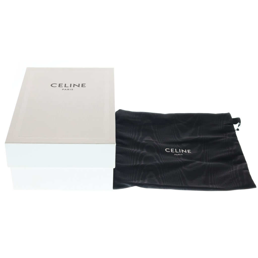 CELINE(セリーヌ) フォルコ キュイル トリオンフ カーフ ショルダーバッグ ブラック レディース