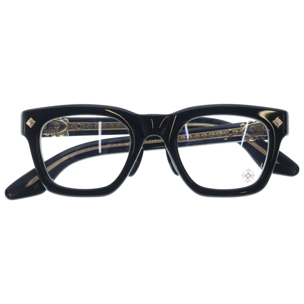 CHROME HEARTS(クロムハーツ) DONNYSOFFERGISMS-A スクエアフレームサングラス 48□23-152 ブラック 51054864