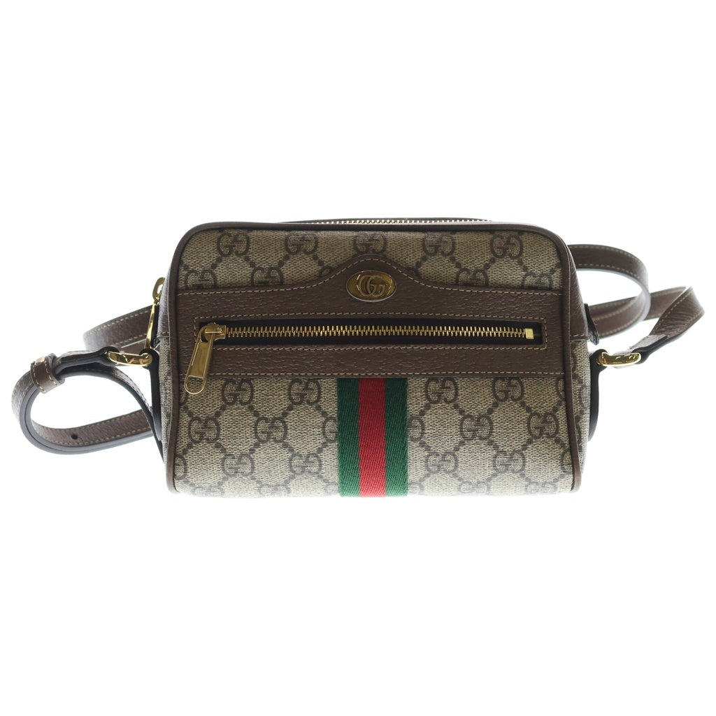 GUCCI(グッチ) オフィディア ミニショルダーバッグ PVC レザー