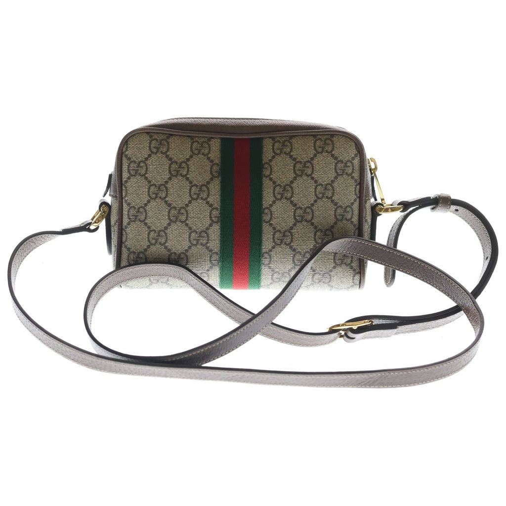 GUCCI(グッチ) オフィディア ミニショルダーバッグ PVC レザー