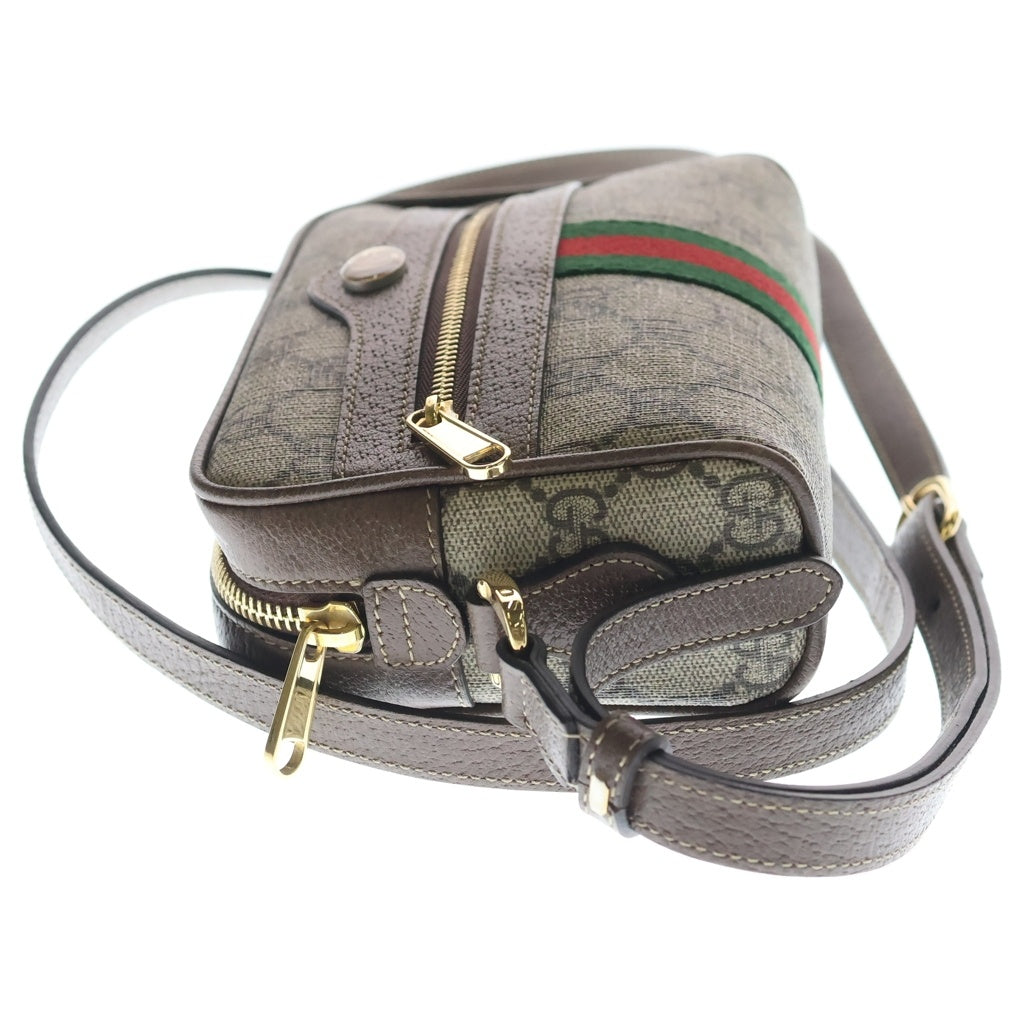 GUCCI(グッチ) オフィディア ミニショルダーバッグ PVC レザー