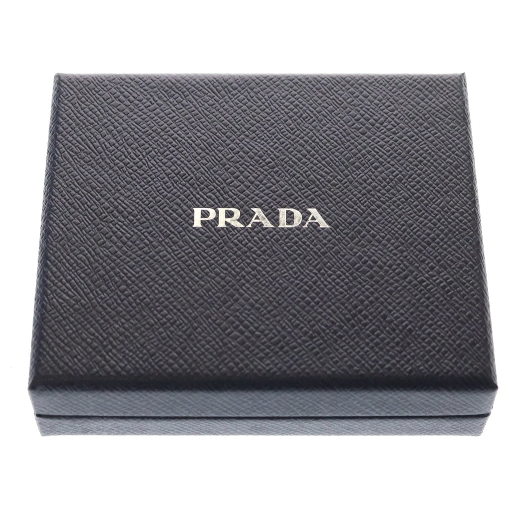 PRADA(プラダ) サフィアーノ トライアングルロゴ カードケース 名刺入れ ブラック レザー 1MC025 レディース