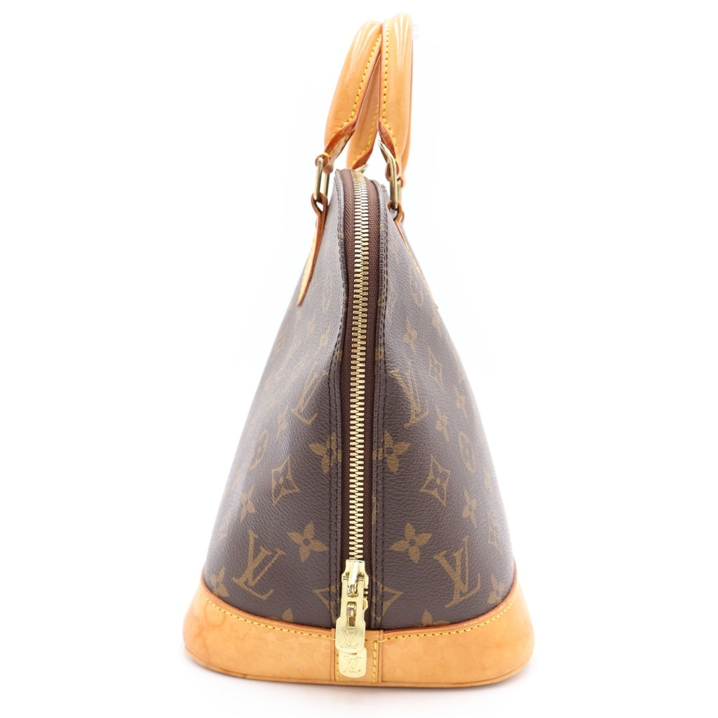 LOUIS VUITTON(ルイヴィトン) モノグラム アルマPM ハンドバッグ ブラウン PVC レザー M51130 レディース