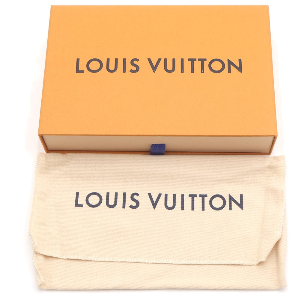 LOUIS VUITTON(ルイヴィトン) ダミエポップ ポルトフォイユ ブラザ NM 長財布 ウォレット PVC レザー イエロー/ブラウン N40541 RFID レディース