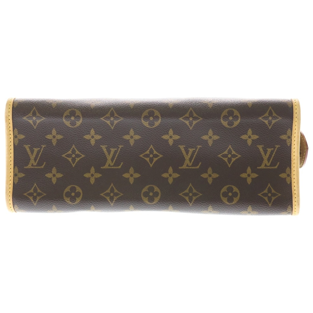 LOUIS VUITTON(ルイヴィトン) モノグラム ポパンクール ハンドバッグ ブラウン PVC×レザー M40009 ゴールド金具 レディース