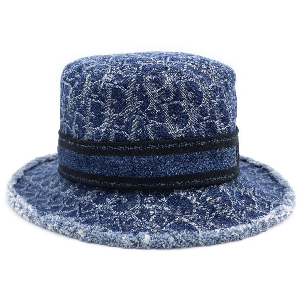 Christian Dior(クリスチャンディオール) D-BOBBY Bucket Hat ディーボビーバケットハット ブルー CPB06134EDOB レディース