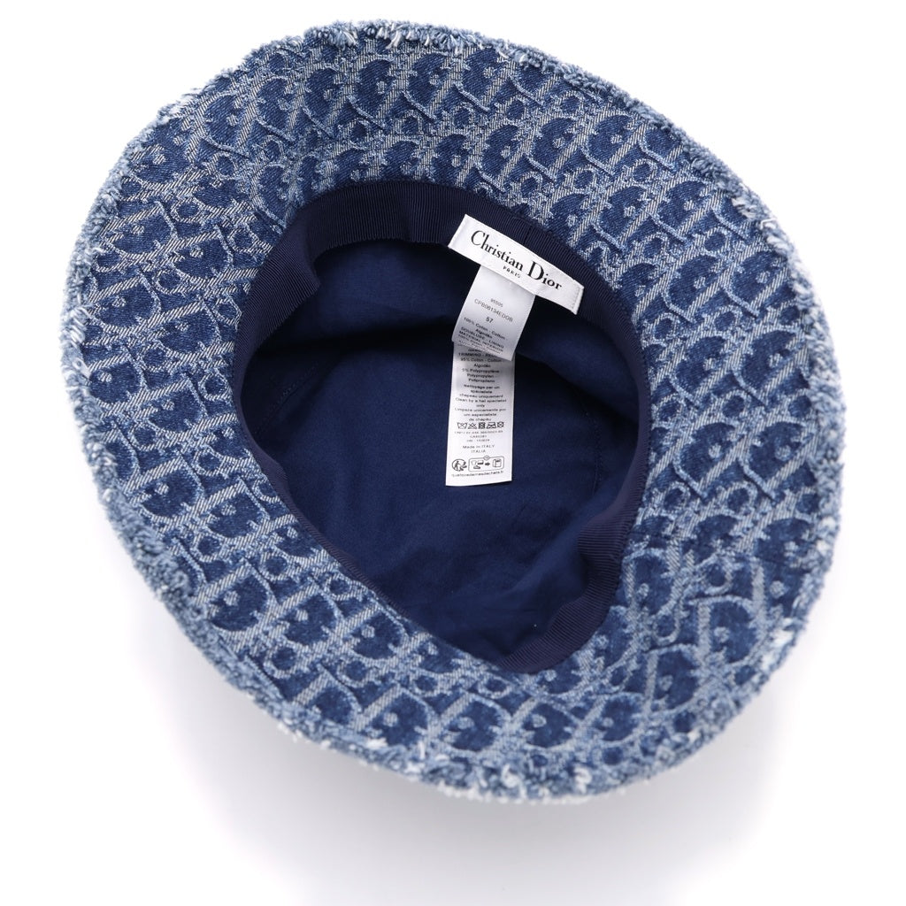 Christian Dior(クリスチャンディオール) D-BOBBY Bucket Hat ディーボビーバケットハット ブルー CPB06134EDOB レディース