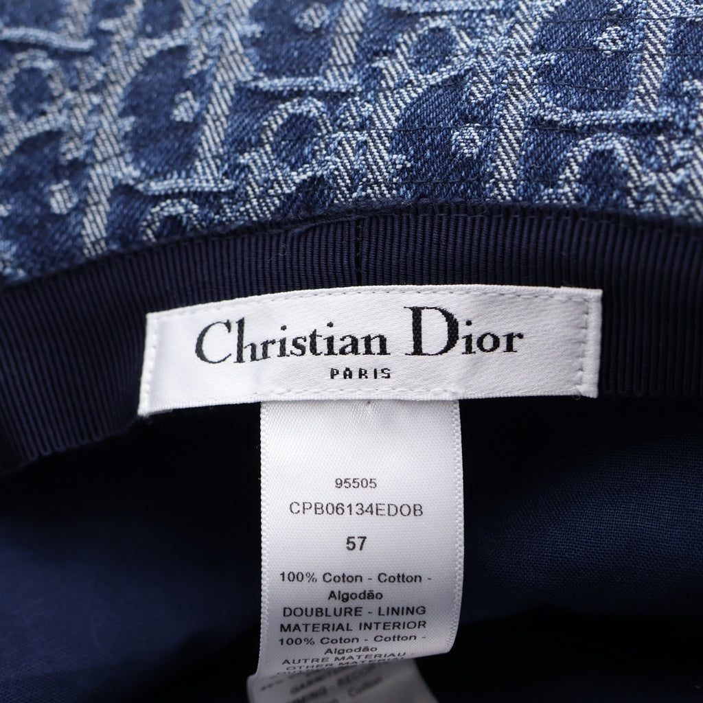 Christian Dior(クリスチャンディオール) D-BOBBY Bucket Hat ディーボビーバケットハット ブルー CPB06134EDOB レディース