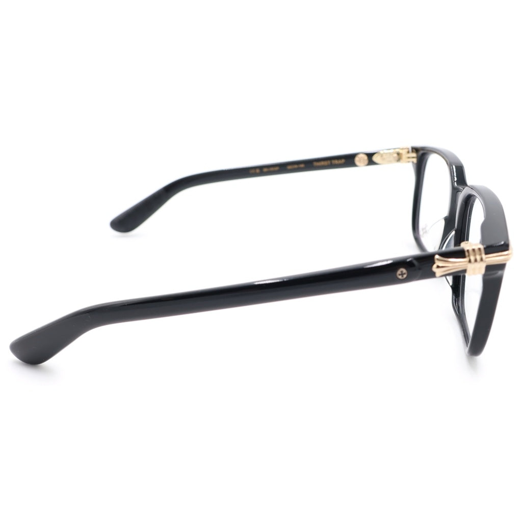 CHROME HEARTS(クロムハーツ) THIRST TRAP メガネ ブラック GP 55□19-146