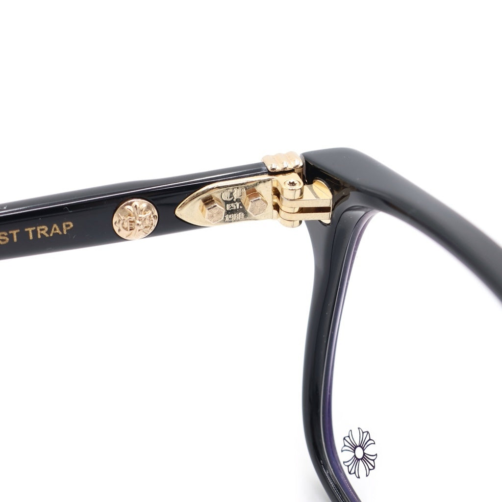 CHROME HEARTS(クロムハーツ) THIRST TRAP メガネ ブラック GP 55□19-146