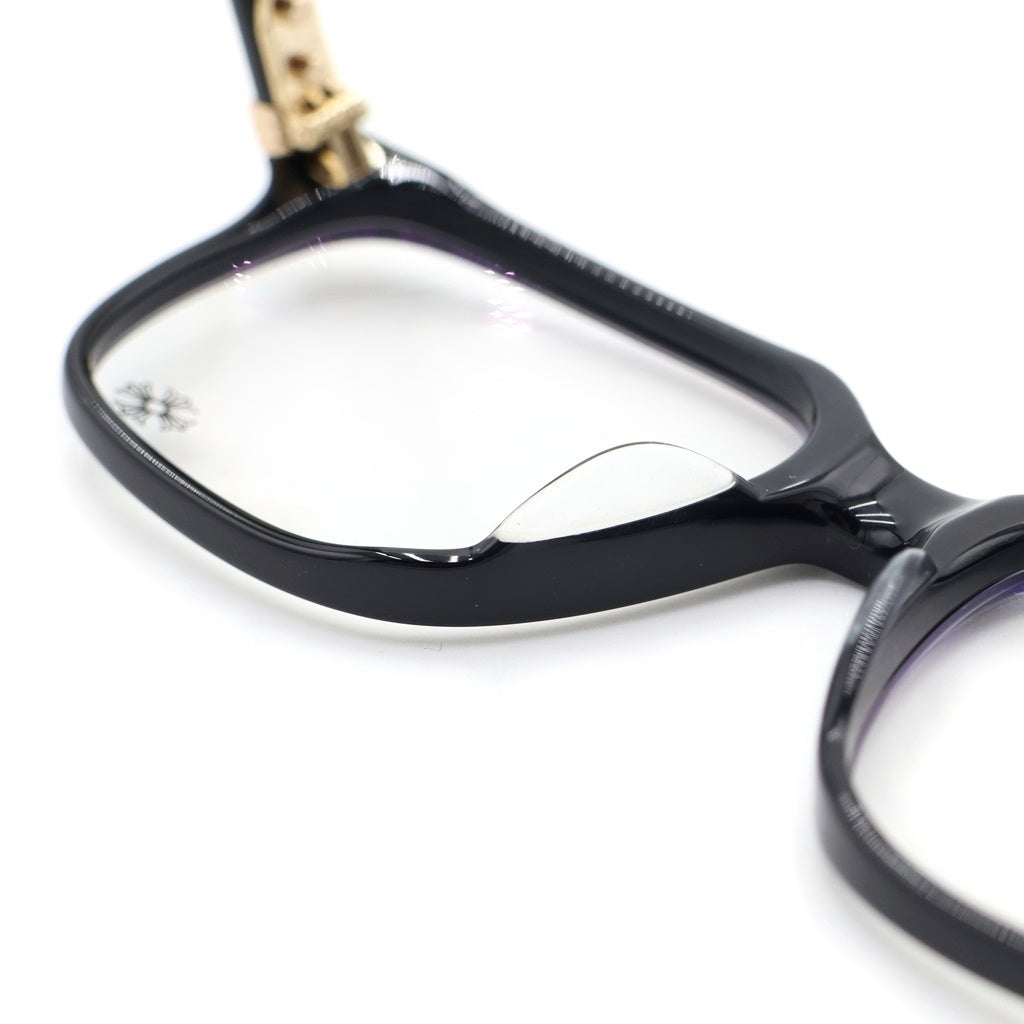 CHROME HEARTS(クロムハーツ) THIRST TRAP メガネ ブラック GP 55□19-146