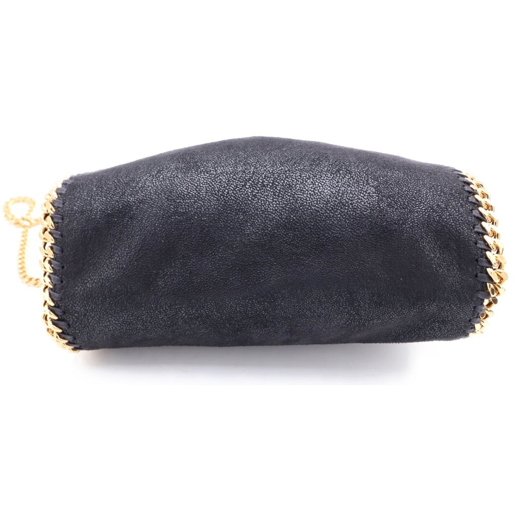 STELLA McCARTNEY(ステラマッカートニー) ファラベラ ミニ ショルダーバッグ フェイクレザー ゴールド金具 ブラック 371223 レディース