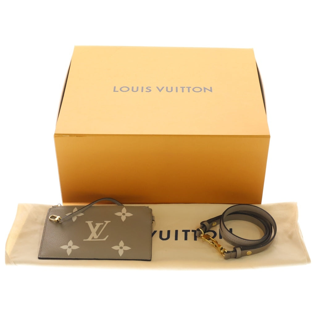 LOUIS VUITTON(ルイヴィトン) モノグラム アンプラント ネオ ノエ MM 2WAYハンドバッグ ショルダーバッグ トゥルトレール クレーム ベージュ レザー M45555 ゴールド金具 レディース