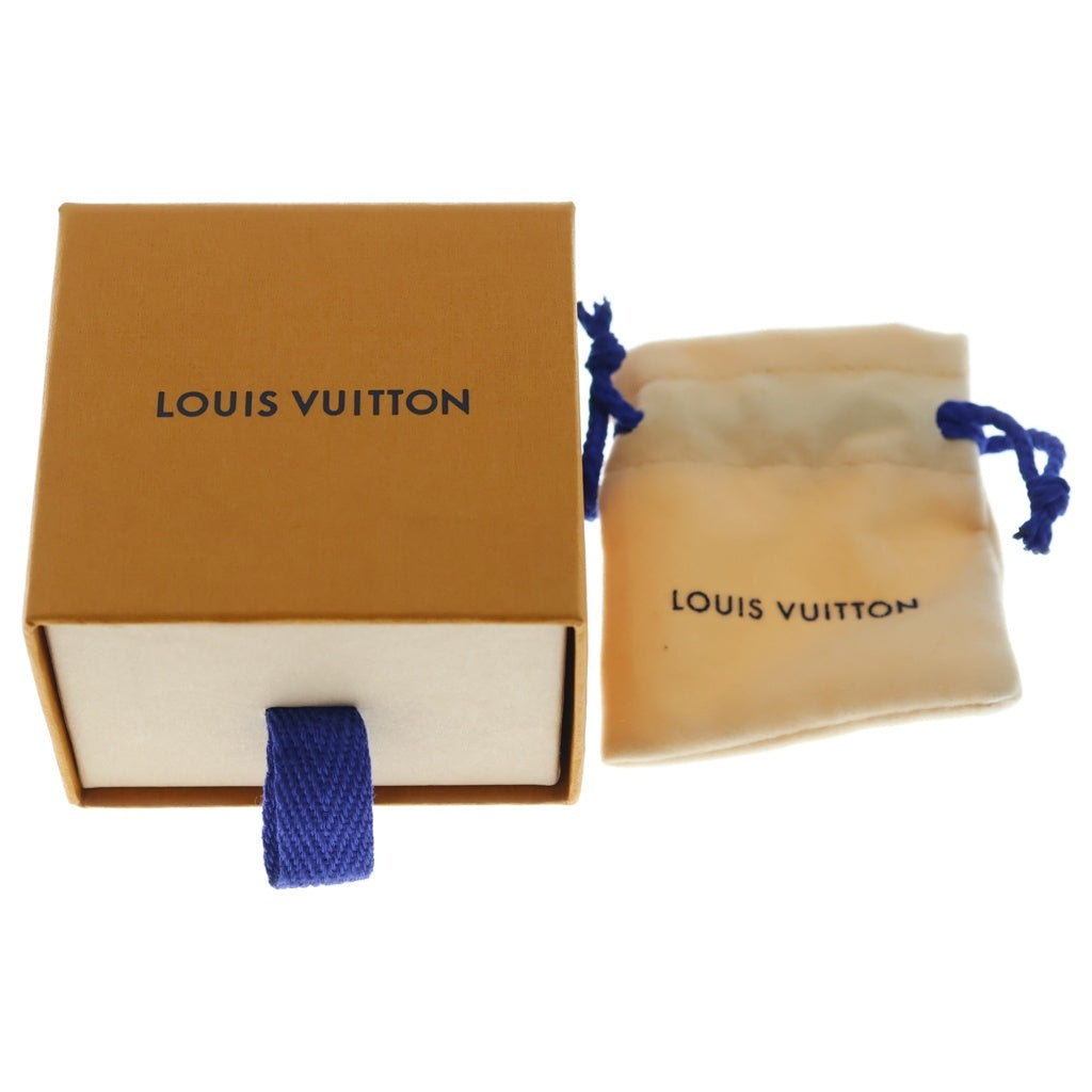 LOUIS VUITTON(ルイヴィトン) LV・アイコニック ロゴラインストーンネックレス ペンダント チェーン シルバー GP M02751 レディース