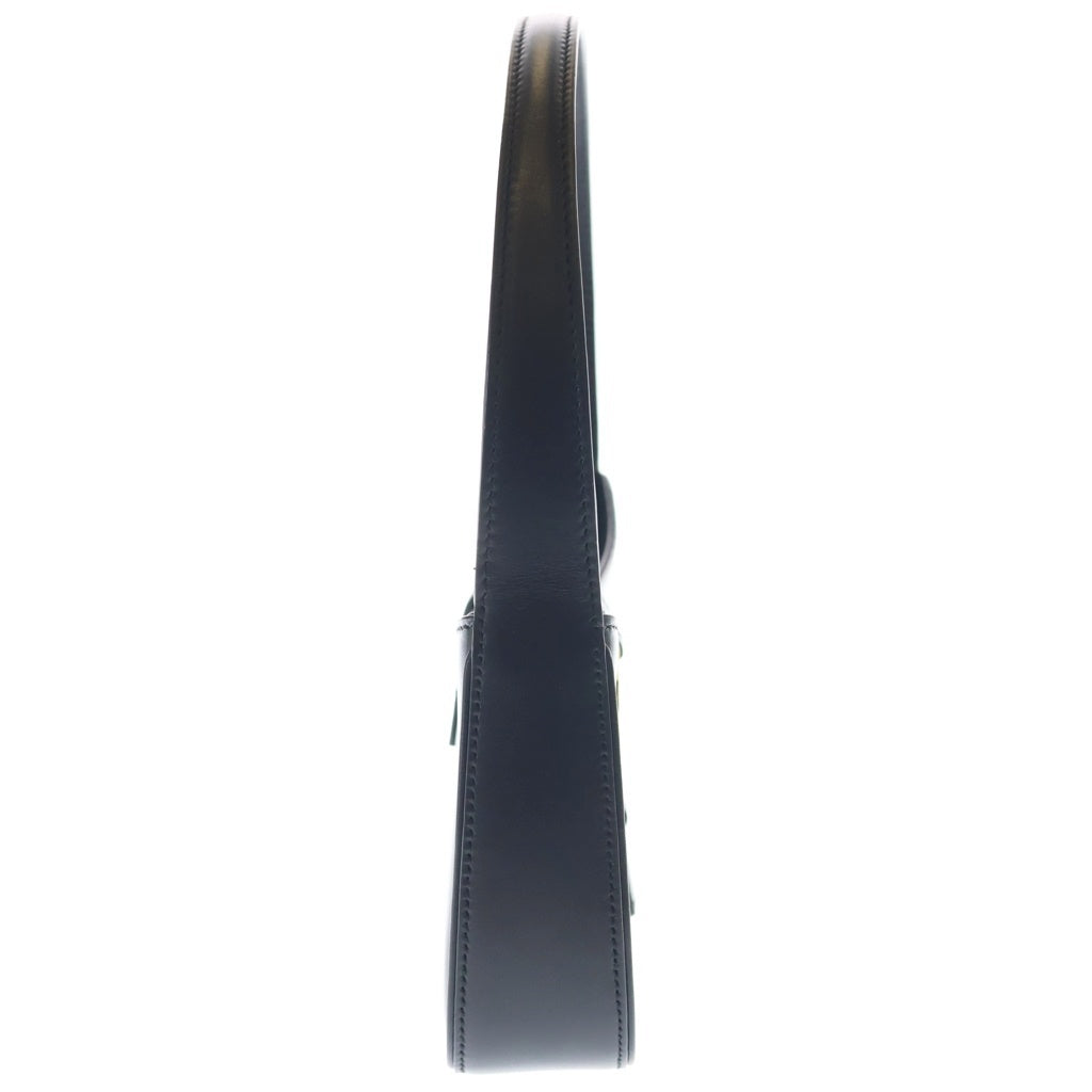SAINT LAURENT PARIS(サンローランパリ) ハンドバッグ ミニホーボー ブラック カーフレザー 710318 ゴールド金具 レディース
