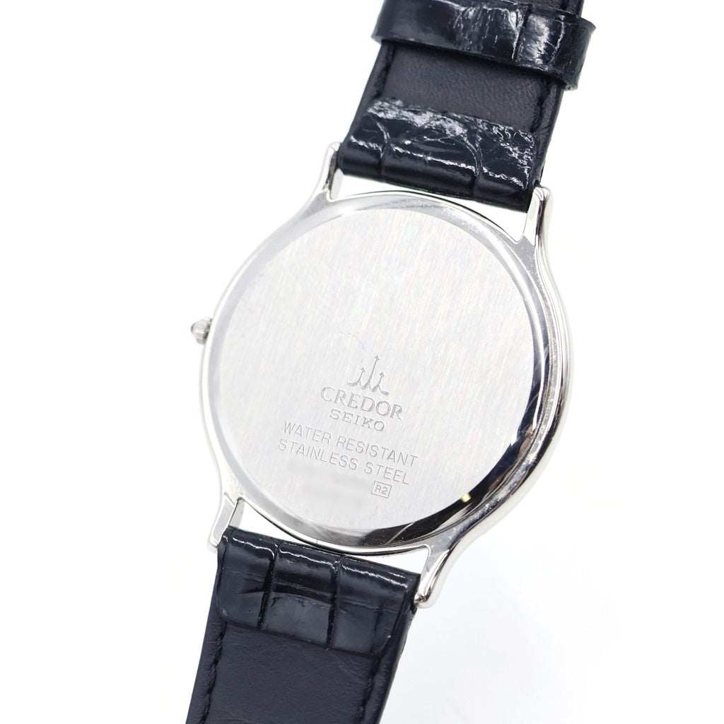 CREDOR(クレドール) クレドール シグノ シルバー文字盤 SS/QZ クォーツ 自動巻き 腕時計 8J81-6A30 レディース