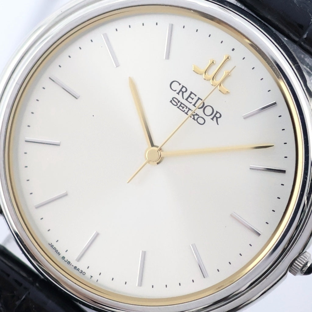 CREDOR(クレドール) クレドール シグノ シルバー文字盤 SS/QZ クォーツ 自動巻き 腕時計 8J81-6A30 レディース