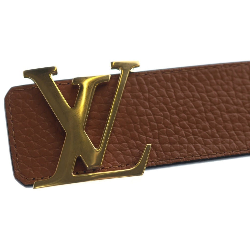 LOUIS VUITTON(ルイヴィトン) サンチュール LVイニシャル ベルト ブラウントリヨン レザー ブラウン M9151
