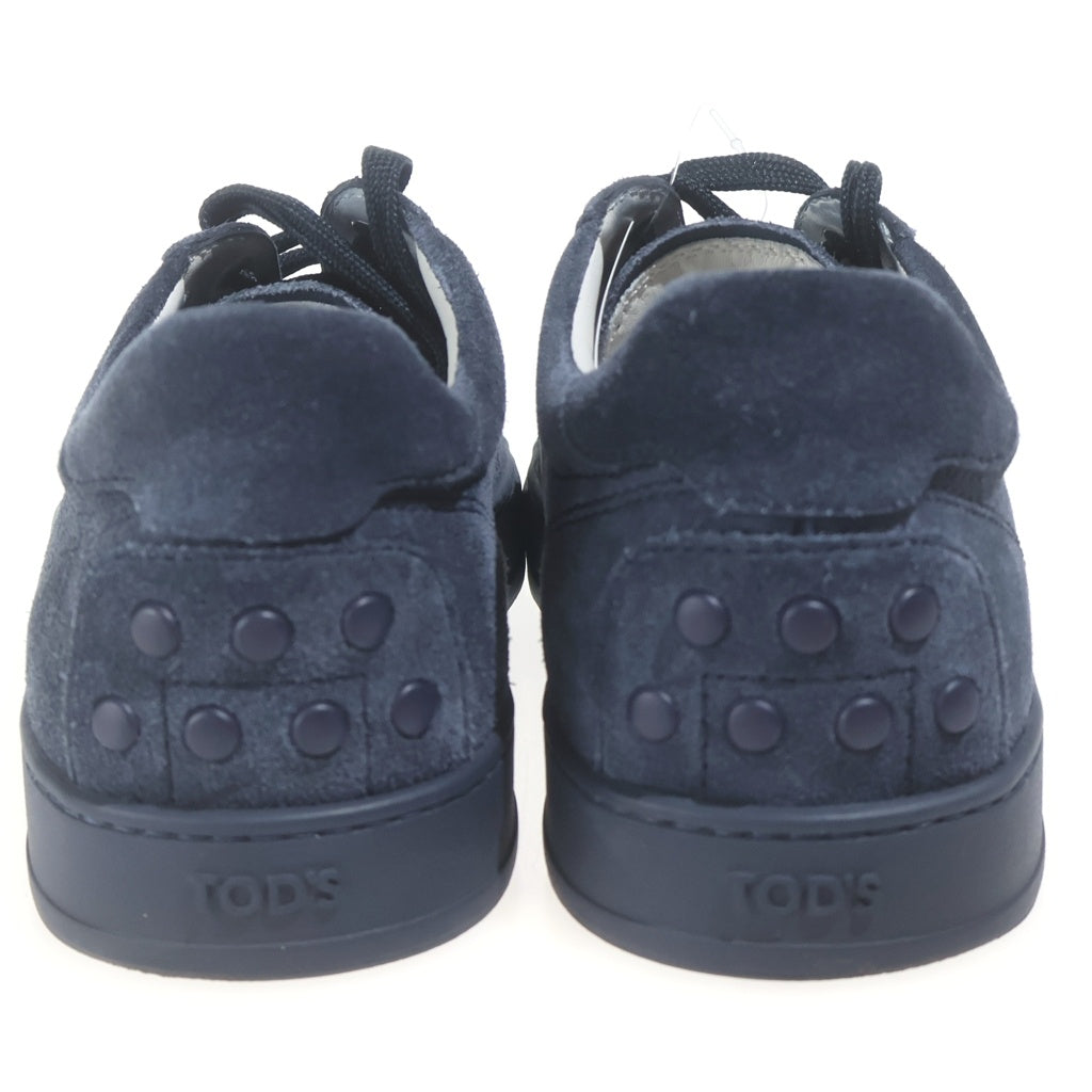 TOD'S(トッズ) SUEDE SNEAKERS スエード ローカットスニーカー シューズ ネイビー XXM04L0HZ40RE0