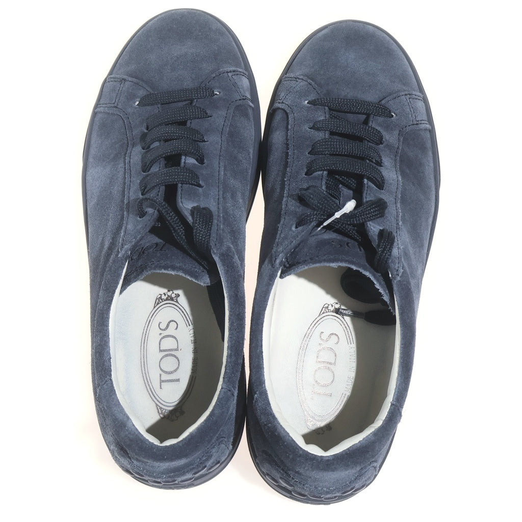 TOD'S(トッズ) SUEDE SNEAKERS スエード ローカットスニーカー シューズ ネイビー XXM04L0HZ40RE0