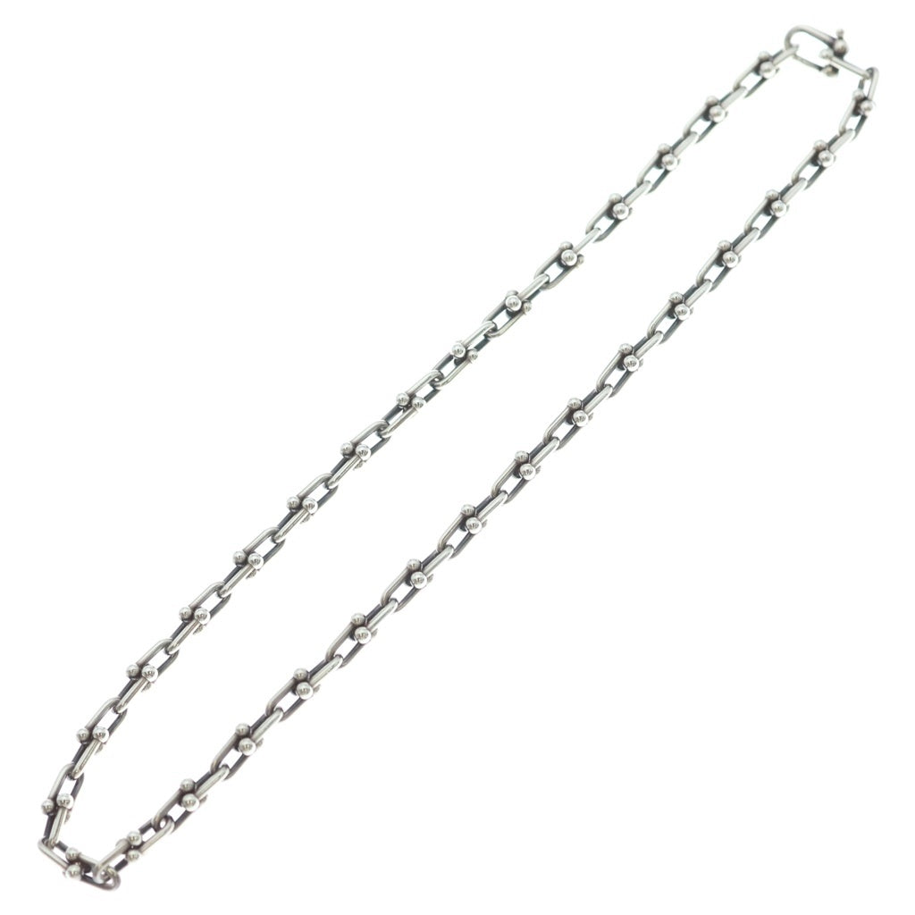 TIFFANY & Co.(ティファニー) ハードウェア スモールリンク ネックレス チェーン シルバー SV925 レディース