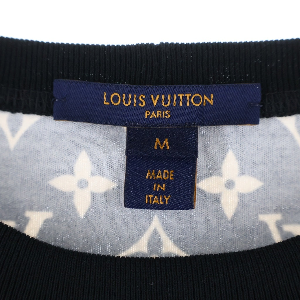 LOUIS VUITTON(ルイヴィトン) 21AW モノグラム チェーン 半袖Tシャツ レディース ネイビー #M RW212W GR5 FLTS25