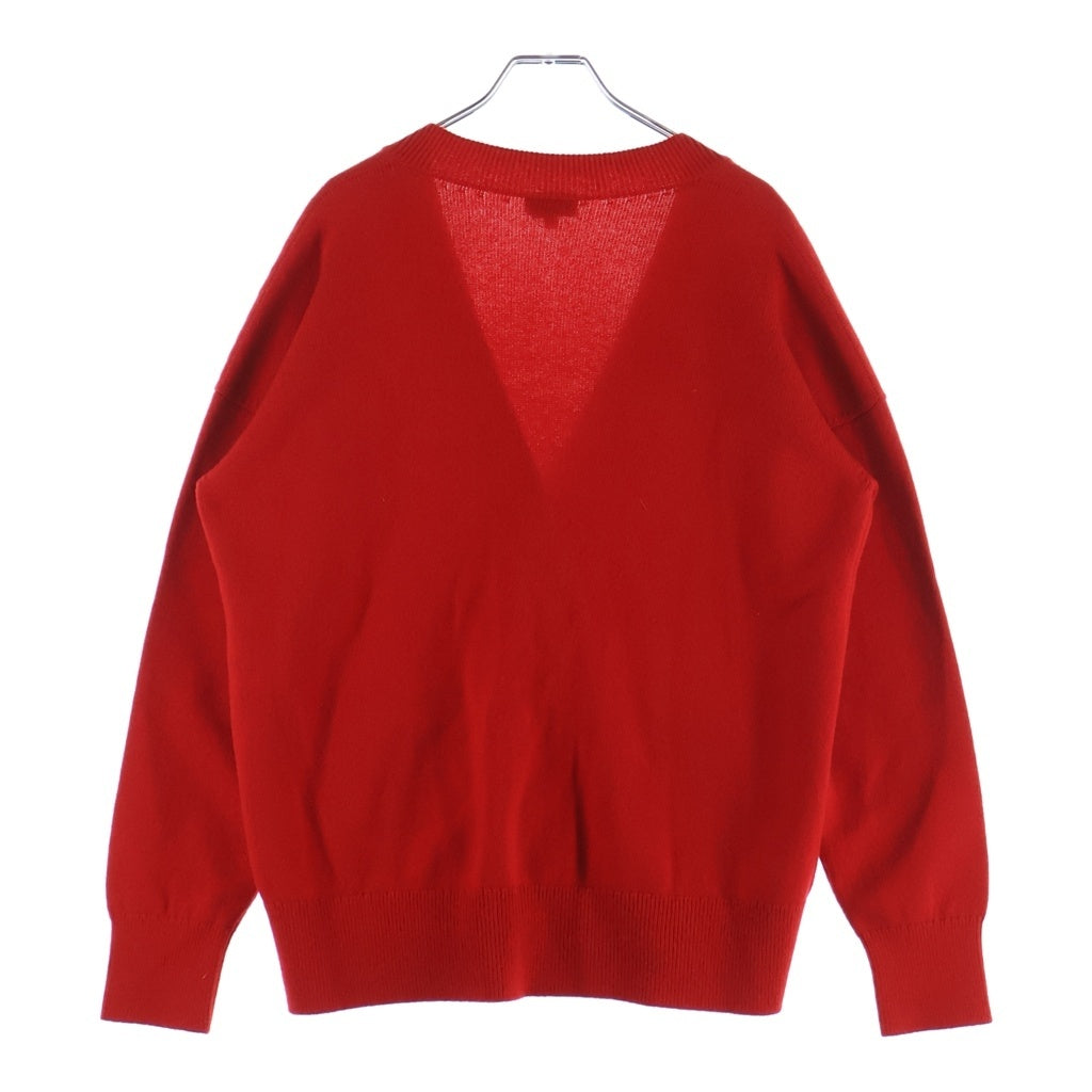 CHANEL(シャネル) カシミヤニットカーディガン ココビジューボタン レッド #36 P74231 レディース